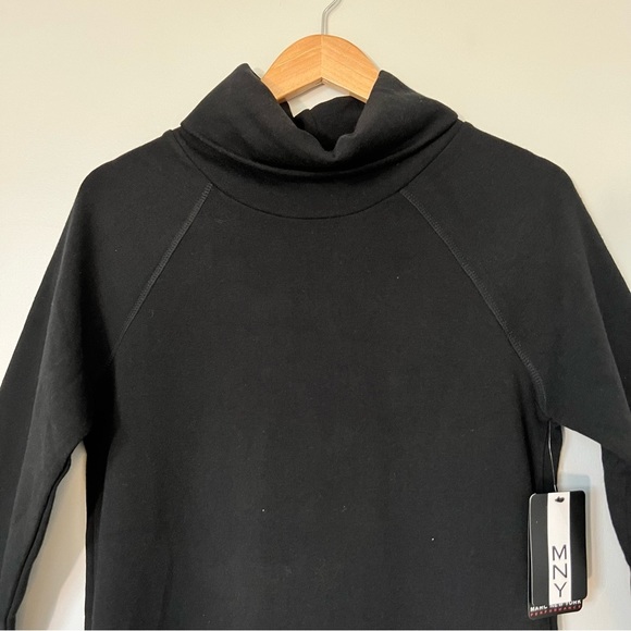 Funnel-Neck Sweatshirt Dress - Picture 4 of 8